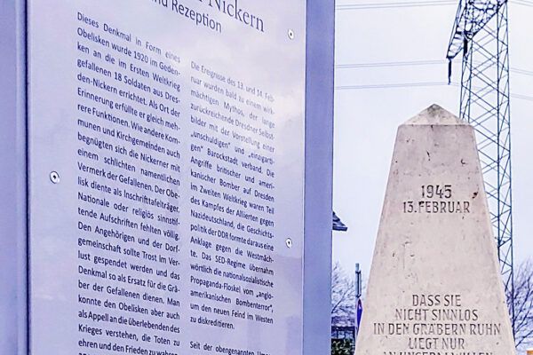 Gedenkkultur in Dresden