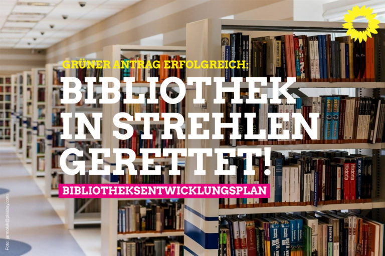 Bibliothek im Gebiet „Am Koitschgraben“ in Dresden-Strehlen gesichert